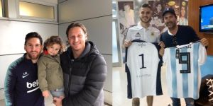 Messi con Nalbandian y Adolfo Cambiaso con Icardi ¿por qué se visitan los deportistas?