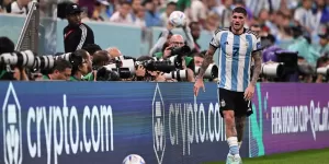 Rodrigo De Paul y sus números en Qatar 2022