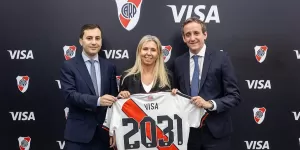River anunció a Visa como nuevo patrocinador hasta el 2031