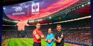 UEFA Y STRAUSS se alían para impulsar el arbitraje europeo