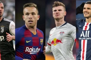 Las 10 transferencias m&aacute;s caras de la temporada 2020/21