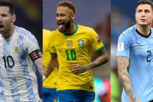 Los 10 jugadores m&aacute;s caros de la Copa Am&eacute;rica Brasil 2021