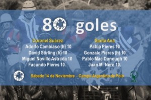 Se viene el Partido del Siglo XXI, con hist&oacute;ricos 80 goles de handicap