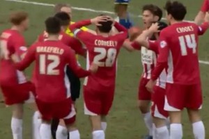 Un &aacute;rbitro anul&oacute; un gol por haberse cumplido el tiempo de juego