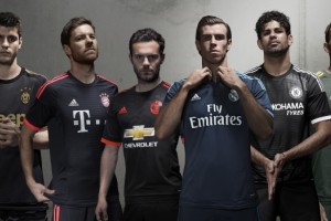 adidas present&oacute; la tercera camiseta de sus principales clubes europeos
