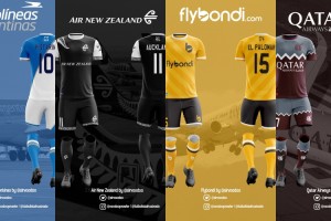 Imperdible: As&iacute; ser&iacute;an las camisetas si las aerol&iacute;neas fuesen equipos de f&uacute;tbol