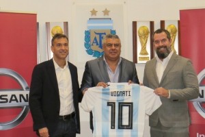 La AFA suma a Nissan como patrocinador oficial por los pr&oacute;ximos tres a&ntilde;os