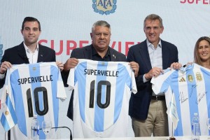 AFA presentó a Supervielle como nuevo Sponsor de la Selección Argentina