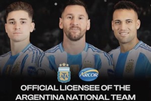 La AFA present&oacute; a Arcor como socio comercial en Africa, Medio Oriente, Asia y Estados Unidos