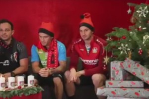 La imperdible activaci&oacute;n del Leverkusen con Lucas Alario aprendiendo alem&aacute;n