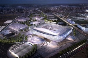 Qatar present&oacute; el quinto estadio para 2022, con mezquita y centro acu&aacute;tico