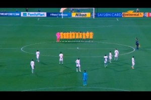 El seleccionado que no respet&oacute; el minuto de silencio por las v&iacute;ctimas de Londres