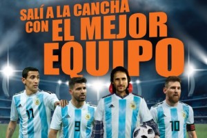 "Sal&iacute; a la cancha con el mejor equipo", la &uacute;ltima activaci&oacute;n con la Selecci&oacute;n Argentina