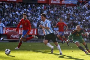 Argentina podr&iacute;a enfrentar a Espa&ntilde;a antes de Rusia 2018