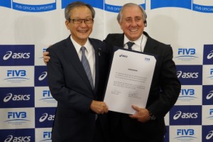 Asics firm&oacute; con la Federaci&oacute;n Internacional de V&oacute;leibol hasta Tokio 2020