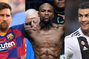 El ranking de los atletas mejores pagados de la d&eacute;cada 2010 - 2019