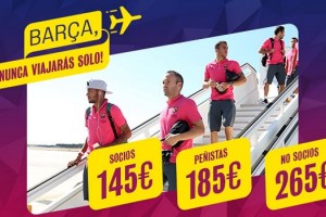 Barcelona lanz&oacute; paquetes para que los hinchas viajen con el equipo