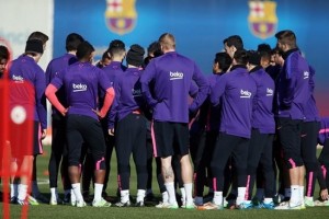 Barcelona podr&iacute;a buscar un nuevo sponsor para su camiseta de entrenamiento