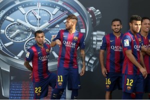 Los jugadores del Barcelona recibieron relojes de lujo de Maurice Lacroix