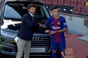 El lujoso regalo con el que recibieron las marcas del FC Barcelona a Philippe Coutinho 