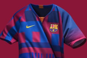 El FC Barcelona y Nike lanzan una camiseta especial por los 20 a&ntilde;os de patrocinio