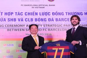 Barcelona sum&oacute; un patrocinador de Vietnam