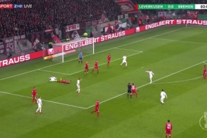 El &ldquo;gol perfecto&rdquo; del Bayer Leverkusen que es furor en redes sociales