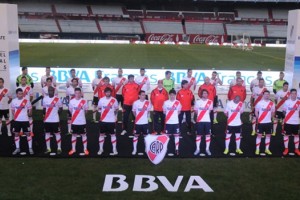 BBVA Franc&eacute;s present&oacute; al nuevo plantel de River