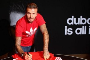 Junto a Beckham, adidas inaugur&oacute; su tienda en Dubai