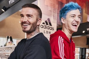 La acci&oacute;n de adidas y su nueva app con Beckham sorprendiendo a los fan&aacute;ticos