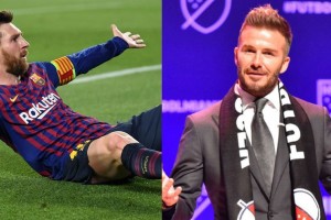 Beckham vuelve a la carga para sumar a Messi a la MLS 