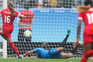 El primer r&eacute;cord de R&iacute;o 2016: el gol m&aacute;s r&aacute;pido de la historia de los Juegos Ol&iacute;mpicos