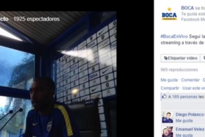 Boca, a la vanguardia en redes sociales: transmiti&oacute; en vivo v&iacute;a Facebook