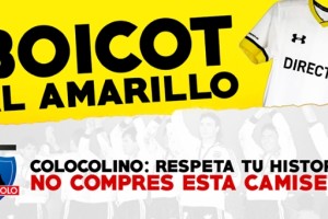 &ldquo;Boicot al amarillo&rdquo;, la campa&ntilde;a de los hinchas de Colo Colo contra la nueva camiseta