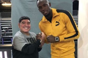 &iquest;Bolt nuevo refuerzo del equipo que dirige Maradona?