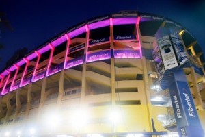 La Bombonera, de rosa contra el c&aacute;ncer de mama