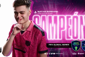 Mat&iacute;as Bonanno sali&oacute; campe&oacute;n en la tercera etapa clasificatoria de la Global Series Sudam&eacute;rica de FIFA 21