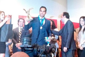 Claudio Bravo fue galardonado como el deportista chileno del a&ntilde;o