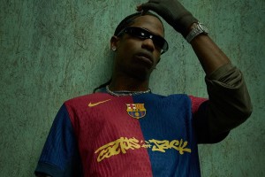 La camiseta del Barcelona para el partido ante Real Madrid tendrá el logo de Travis Scott