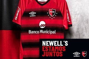 Newell&acute;s present&oacute; su nueva camiseta alternativa 