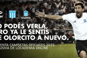 Racing y Topper lanzaron la preventa exclusiva de las nuevas camisetas