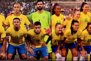 La campa&ntilde;a que junt&oacute; a la selecci&oacute;n masculina y femenina de Brasil