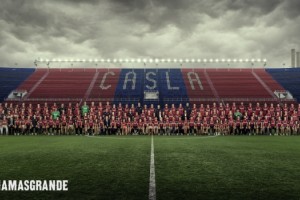 Nike y San Lorenzo invitaron a los hinchas a participar de la foto del plantel