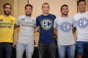 Rosario Central present&oacute; su l&iacute;nea de indumentaria e imagen institucional