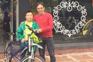 Chavo Salvatierra, junto a Special Olympics Bolivia