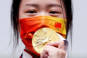 El regalo especial que recibieron todos los medallistas de oro chinos