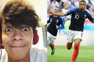 Un youtuber perdi&oacute; sus sponsors tras realizar un comentario racista sobre Mbapp&eacute;
