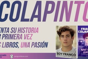 Colapinto presenta sus dos libros autobiográficos junto a Penguin Random House