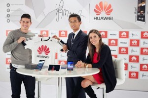 James Rodr&iacute;guez es nuevo embajador de Huawei