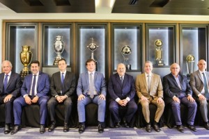 Los semifinalistas de la Libertadores firmaron un compromiso de Fair Play en la CONMEBOL